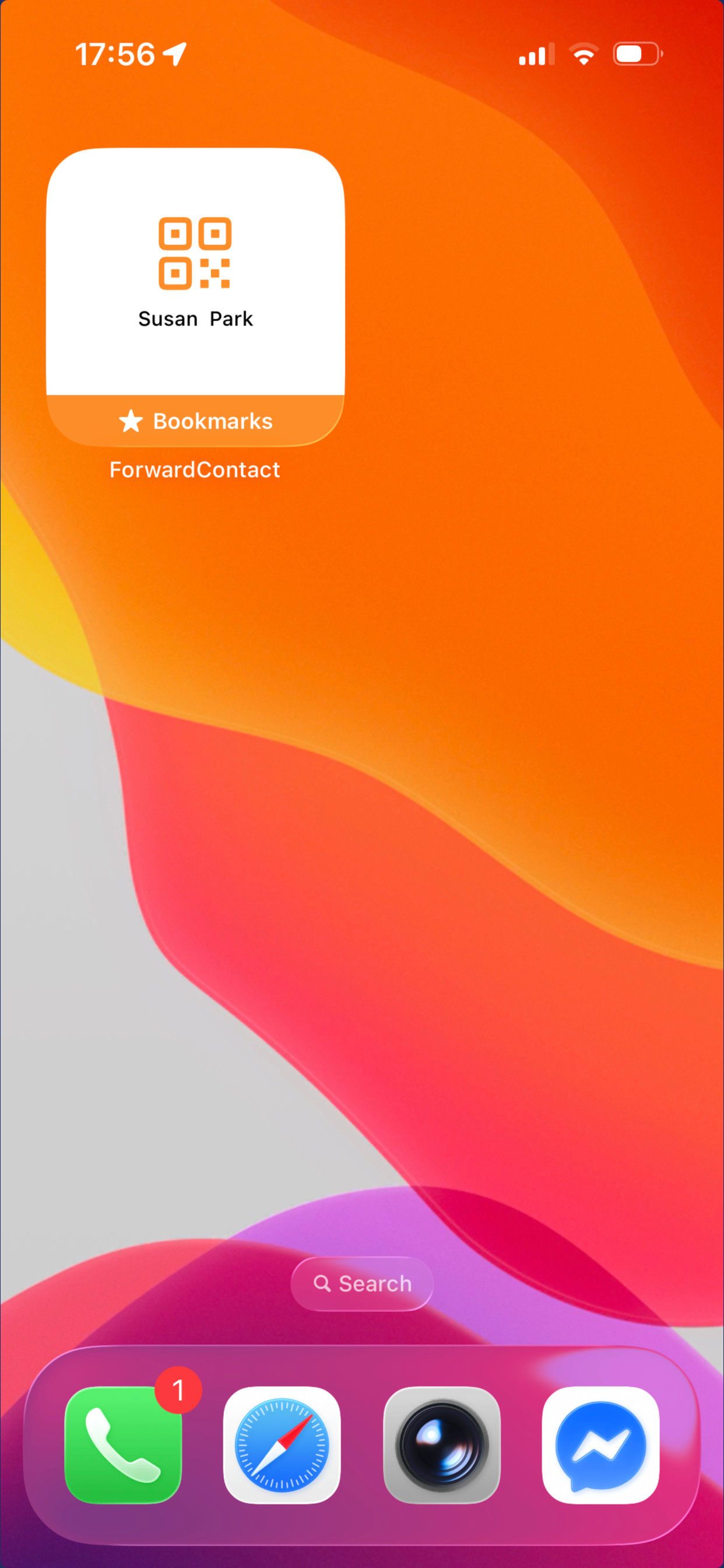 Widget — ForwardContact